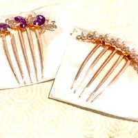 Set A - 2 pezzi Fermacapelli Pettini Coreani