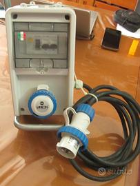 QUADRO CANTIERE FANTON EOLO IP65 SPINA 2P+T 16A