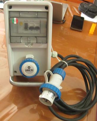 QUADRO CANTIERE FANTON EOLO IP65 SPINA 2P+T 16A