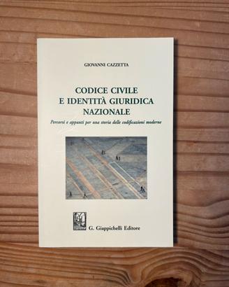 Codice civile e identità giuridica Cazzetta