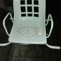 sedia girevole per vasca da bagno 