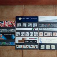 Poste britanniche lotto di 8 presentation pack