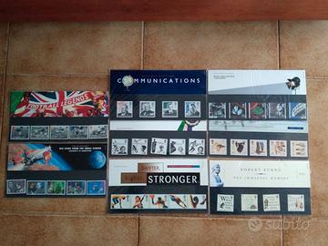 Poste britanniche lotto di 8 presentation pack