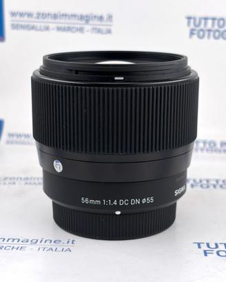 Sigma 56 1.4 DC DN MICRO 4/3 + GARANZIA USATA