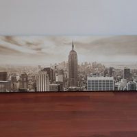 Quadro stampa su tela New York Manhattan 125x40 cm