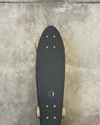 Skateboard Penny Board Custom - Blue & Yellow