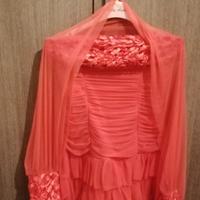 Abito Color Aragosta marca OMAI