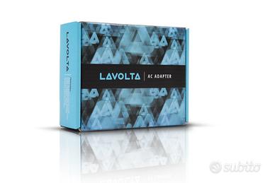 LAVOLTA 9V AC Adapter 1A alim. pedali effetto