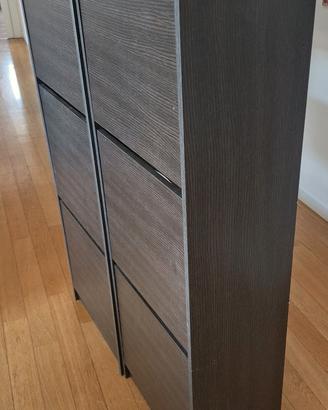 2 scarpiere IKEA Bissa a 3 scomparti