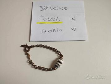 Bracciale FOSSIL in acciaio