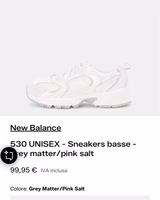 Nuova new balance donna sneakers basse