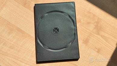 Cover dvd slim doppie colore nero - 40 pz