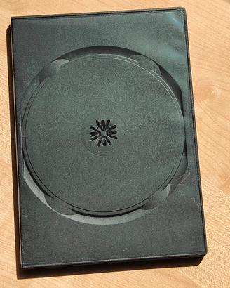 Cover dvd slim doppie colore nero - 40 pz