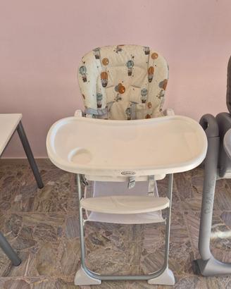Seggiolone pappa graco