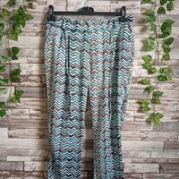 PANTALONI DONNA COULISSE ETNICI TG 46