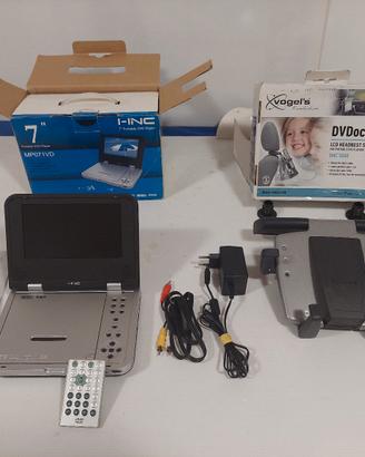 Lettore DVD con supporto 