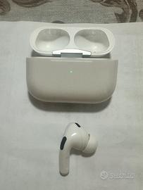 Custodia + auricolare destro Apple airpod 2a gener