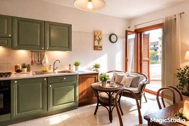 Elegante appartamento con cortile interno