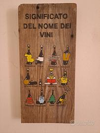Significato del nome dei vini su legno vecchio
