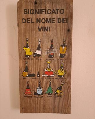 Significato del nome dei vini su legno vecchio
