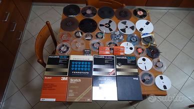 Lotto di 38 bobine per registratori