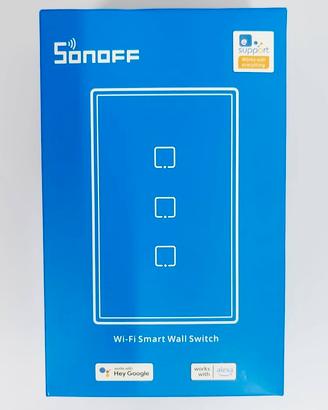 Sonoff TX T3 interruttori smart Alexa Google 