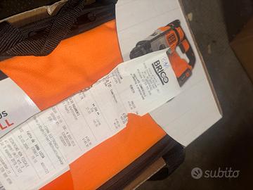 trapano tasselatore a batteria 18V nuovo