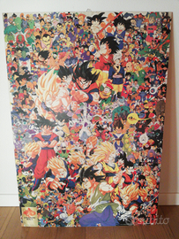 Poster su compensato di Dragonball