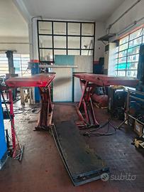 ponte per auto a forbice 