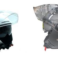 CASCO JET DIEFFE DF62 DOPPIA VISIERA disponibile i