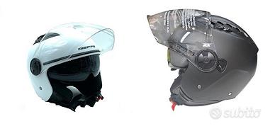 CASCO JET DIEFFE DF62 DOPPIA VISIERA disponibile i
