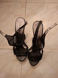 scarpe nere CaféNoir tg 38 usate pochissimo 