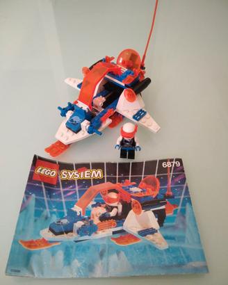 Set lego spazio/space 6879 completo con figure e i