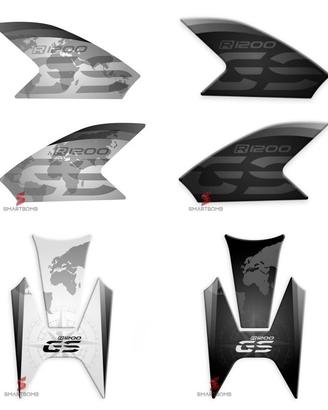 Kit Adesivi resina 3D Resistente BMW R1200GS 13-16