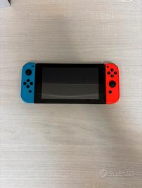 nintendo switch + accessori + custodia