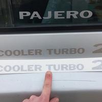 Adesivi Pajero 2800