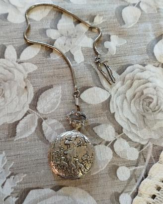 Orologio da tasca colore argento