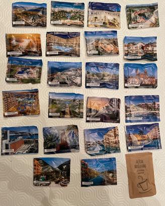 23 bustine di zucchero da collezione