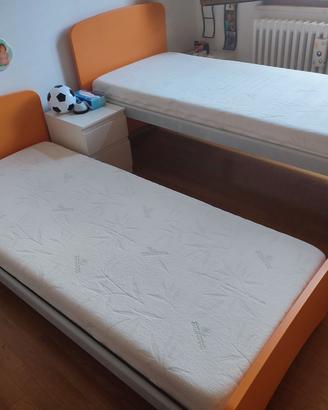 Letti singoli 80*194 e 80*200