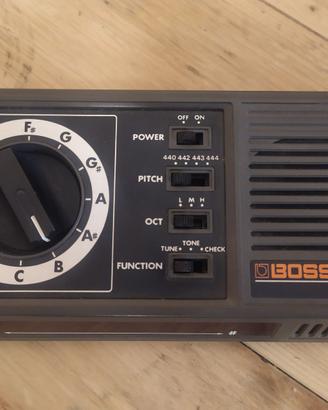 Accordatore Boss TU-120 vintage.