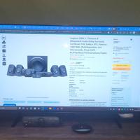 Logitech 5.1 Z906 + frontali Panasonic compatibili