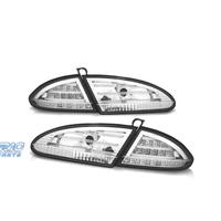 FANALI SEAT LEON 1P 04-09 LED FONDO CROMATO
