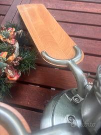 Lampada con ventilatore a pale