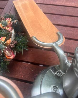 Lampada con ventilatore a pale