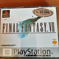 Final Fantasy VII platinum per ps1