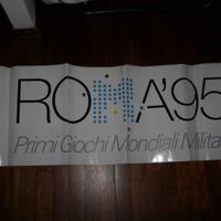 Adesivo originale per auto Roma 1995