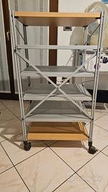 Libreria / Carrello ufficio con ruote