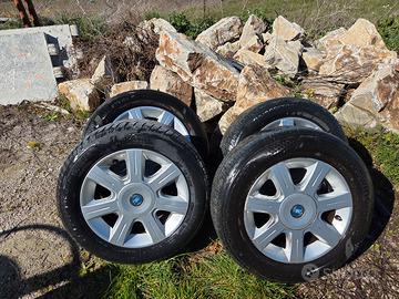 Cerchi Fiat 14' 4 x 98 con mostrine