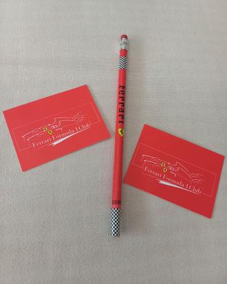 Matita ufficiale Ferrari F1 GP Monza 2000 +