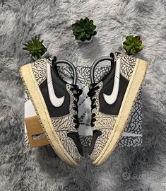 Jordan 1 Low Retro OG Black Cement - Taglia 39